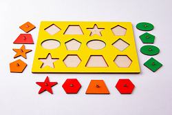 Монтессори Геометрические фигуры №3