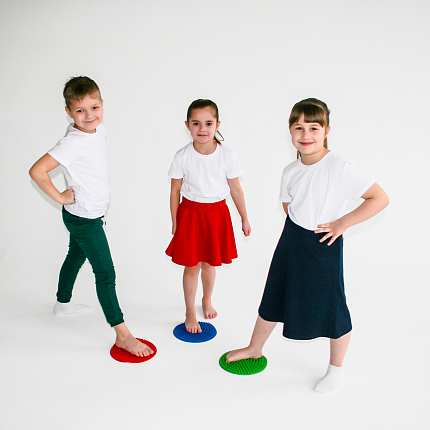 Массажный коврик с шипами круглый 220мм