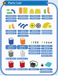 Конструктор по робототехнике и алгоритмике UARO - ресурсный набор №3 (step 4)