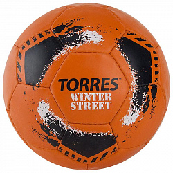 Мяч футбольный зимний TORRES Winter Street любительский, размер 5