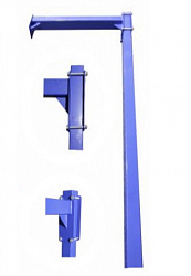 Стойка стационарная вынос 1,2м, для улицы (разборная, регулируемая по высоте)