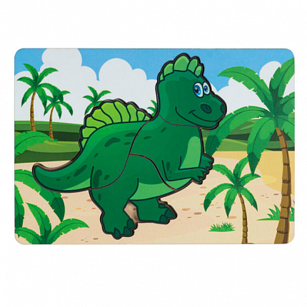 Вкладыш многослойный Динозаврик