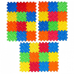 Коврик-пазл «Цветные квадраты»