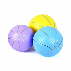 Мяч резиновый баскетбольный d-20см (8"), PVC