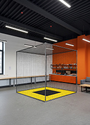 Куб сетчатый 3×3×3 м, с демпфирующим покрытием