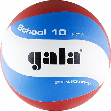 Мяч волейбольный  GALA School 10 тренировочный, размер 5