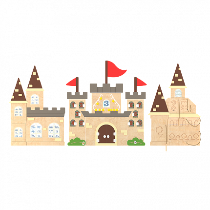 Развивающая панель "Королевство знаний"