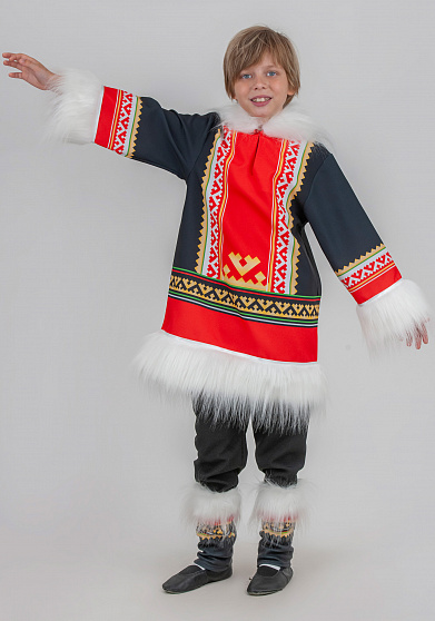 Северный костюм Танец огня для мальчика