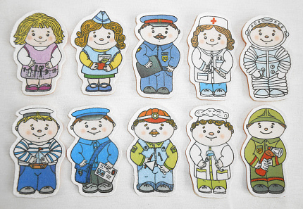 Набор "Профессии" 10 шт.