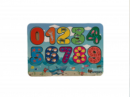 Цифры Морские обитатели