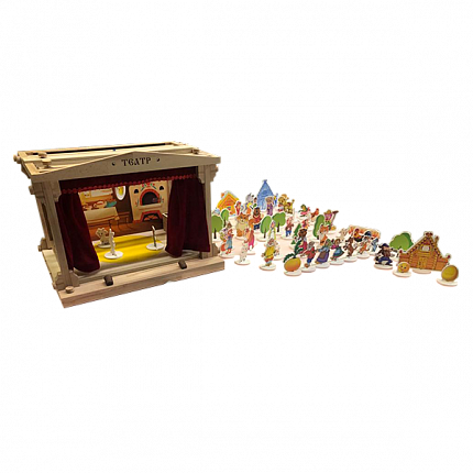 Интерактивный театр, 12 сказок