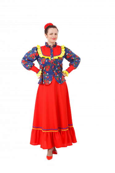 Карнавальный костюм взрослый "Казачка"