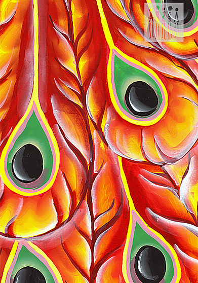 Жар-Птица пончо для детей