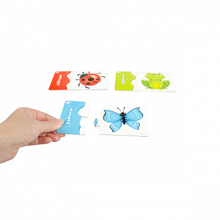 Тройные пазлы "Учим цвета" серии Baby Toys