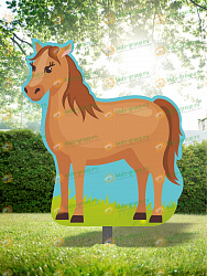 Уличная декорация Лошадь