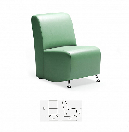 Диван "Сафир" односекционный