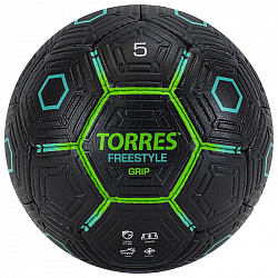 Мяч футбольный фристайловый TORRES Freestyle Grip тренировочный, размер 5