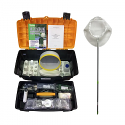 Набор для гидробиологических исследований с сачком СГС и сетью гидробиологической, с пособием-руководством