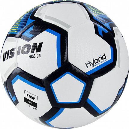 Мяч футбольный TORRES Vision Mission FIFA Basic матчевый, размер 5