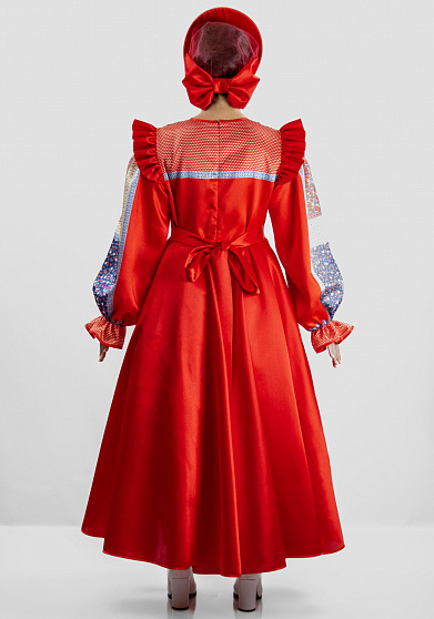 Русский народный костюм женский Кадриль расписная