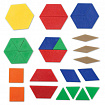Мозаика Геометрические фигуры  (пластиковые, 250 элементов)