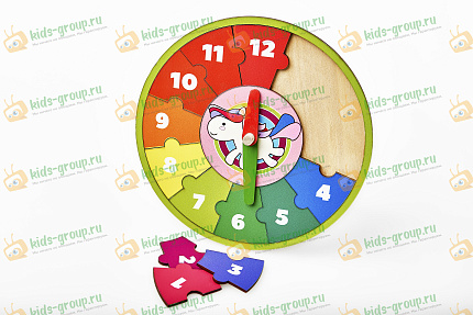 Рамка-вкладыш "Часы"(фанера УФ печать)