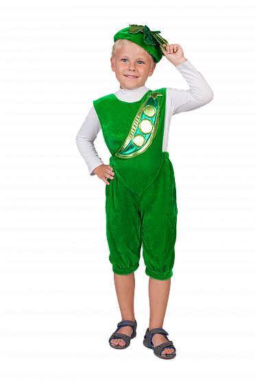 Карнавальный костюм детский "Горох"