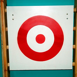 Щит для метания в цель, навесной (к шведской стенке) 600х600 мм