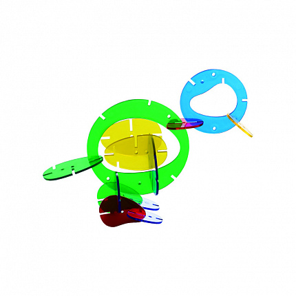 Конструктор "Соединяйка" 72 детали