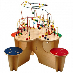 Игровой стол с лабиринтом "Бусинки 2"