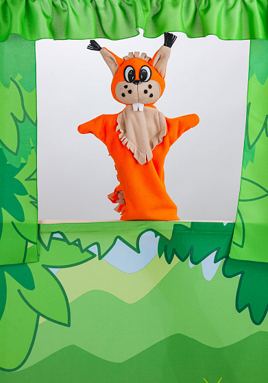 Перчаточная кукла Белка