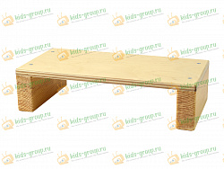 Степ-платформа из массива дерева и березовой фанеры