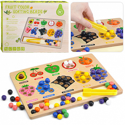 Игра развивающая  "Фруктики"