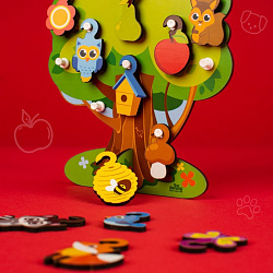 Игрушка с крючками «Лесное дерево»