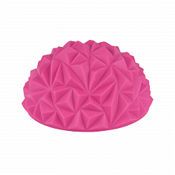 Массажер балансировочный, полусфера надувная Кристалл 16см