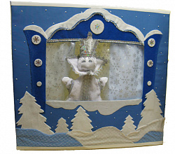 Настольная ширма-книжка  «Зима»  