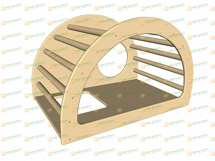 Арка деревянная для лазанья