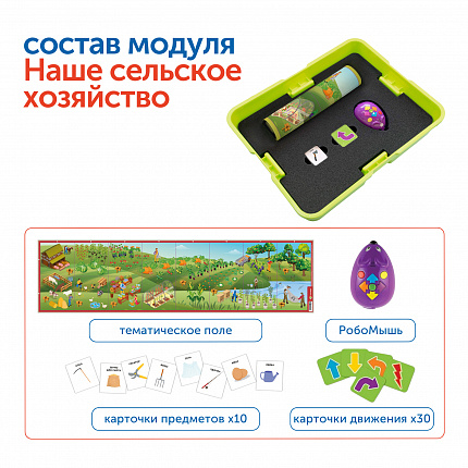 Наше сельское хозяйство с РобоМышью (4 модуля)