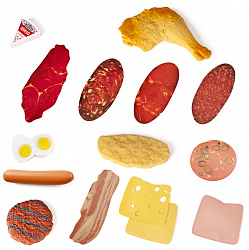 Игровой набор Мясные деликатесы  (16 предметов)