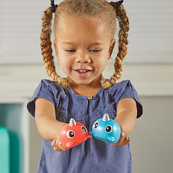 Развивающая игрушка "Нарвалы учат формы" (серия Snap-N-Learn, 15 элементов)