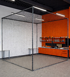 Куб сетчатый 3×3×3 м, без демпфирующего покрытия