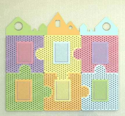 Комплект настенных панелей - стенд “Город”