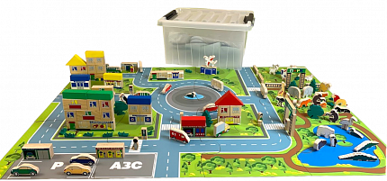 Конструктор "Наш Петербург - Город" полный набор