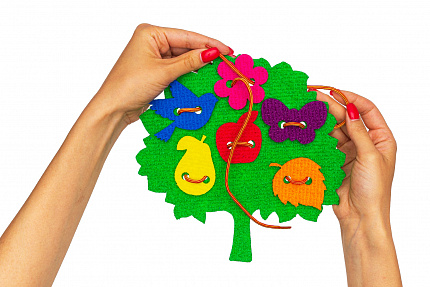 Дерево шнуровка ковролин (7дет.)