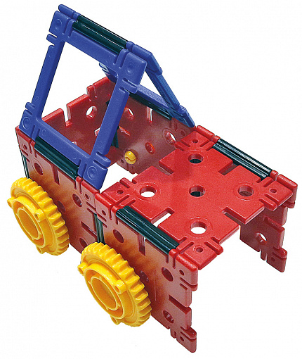 Удивительный конструктор Klikko Чудо КВАДРАТЫ 12в1 (21 деталь). Знаток