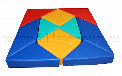 Мягкие модули «КВАДРАТ-ГОЛОВОЛОМКА №2»