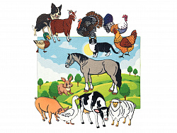 Ферма фетр (13дет)