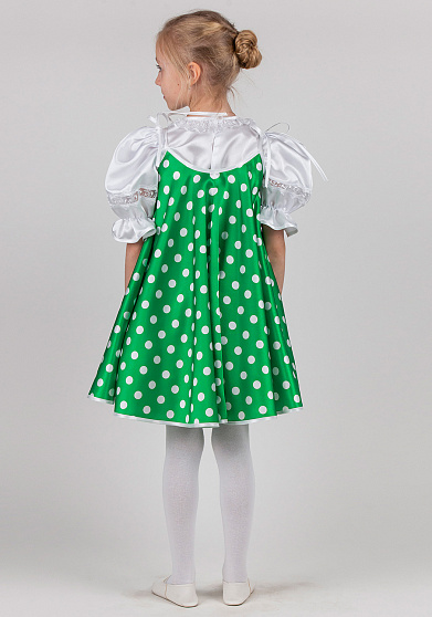 Сарафан в горошек для девочки 3