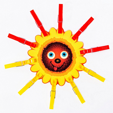 Игра с прищепками Весёлый огород