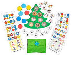 Дидактическая игра "Секреты новогодней елочки"